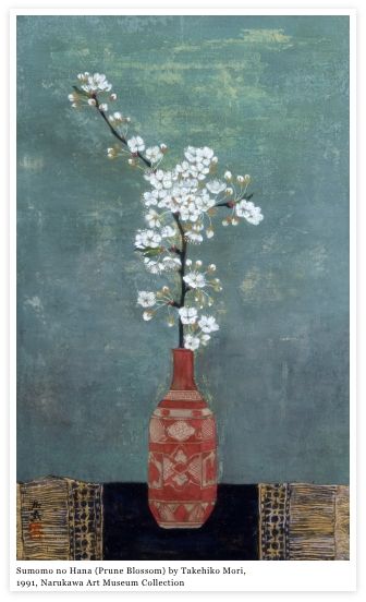 Sumomo no Hana (Prune Blossom) by Takehiko Mori, 1991, Narukawa Art Museum Collection